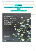 Test Bank - Business Intelligence&colon; A Managerial Approach&comma; Global Edition 4th Edition &lpar;Sharda&rpar;&comma; Chapter 1 - 8 > Download as Pdf File 