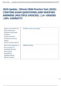 Exam &lpar;elaborations&rpar; Illinois CRSS  