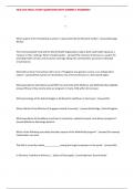 HCD 303 FINAL STUDY QUESTIONS WITH CORRECT ANSWERS&excl;&excl;
