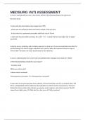 MEDSURG VATI ASSESSMENT&period; 75 QUESTIONS AND ANSWERS 