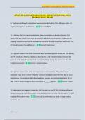 ADVANCED CLINICAL PHARMACOLOGY MIDTERM EXAM &num;3 Q & A FOR PHARMACOLOGY EXAMS