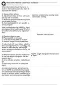 MED SURG HESI V2 - 2024&sol;2025 real exam