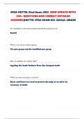 EFDA HOTTEL Final Exam 2025 &vert;NEW UPDATE WITH 350&plus; QUESTIONS AND CORRECT DETAILED ANSWERS&vert;HOTTEL EFDA EXAM 025-2026&vert;A&plus;GRADE