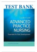 ADVANCED PRACTICE NURSING&colon; ESSENTIALS FOR ROLE DEVELOPMENT 4TH EDITION BY LUCILLE A&period; JOEL RN&comma; PHD&comma; FAAN