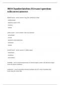 BIO Chamberlain bios 252 exam 1 questions with correct answers&period;docx