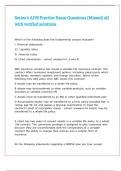 Series 6 ADB Practice Exam Questions &lpar;Missed&rpar; all with verified solutions