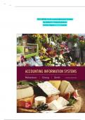 TEST BANK For Accounting Information Systems, 4th Edition by Vernon Richardson, Verified Chapters 1 - 17, Complete. >Download as Pdf File< UPDATED 2025