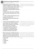 HESI Pharmacology Practice Exam