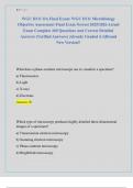 WGU D311 OA Final Exam&sol; WGU D311 Microbiology  Objective Assessment Final Exam Newest 2025&sol;2026 Actual  Exam Complete 260 Questions And Correct Detailed  Answers &lpar;Verified Answers&rpar; &vert;Already Graded A&plus;&vert;&vert;Brand  New Version&excl;&excl; 
