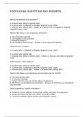 FDCPA EXAM QUESTIONS AND ANSWERS