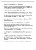 FDCPA EXAM QUESTIONS & ANSWERS