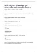 BIOS 242 Exam 3 Questions and Answers Correctly solved to Score A&plus;