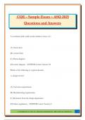 ASQ Bundled Exams 2025&sol;2026 &vert;Questions and Answers &vert;100&percnt; Pass&vert; Current Update