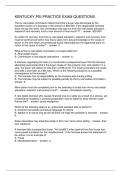 KENTUCKY PSI PRACTICE EXAM QUESTIONS