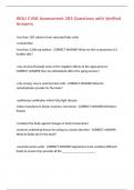 WGU C458 Assessment 283 Questions with Verified Answers&comma;100&percnt;CORRECT