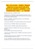 WGU C955 EXAM 1 NEWEST VERSION COMPLETE EXAM QUESTIONS WITH DETAILED VERIFIED ANSWERS &lpar;100&percnt; GUARANTEED PASS&rpar; &vert;&vert; A&plus; GRADED