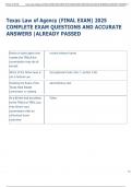 Exam &lpar;elaborations&rpar; Texas Law of Agency   