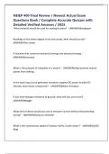 NEIEP 400 Final Review &sol; Newest Actual Exam Questions Bank &sol; Complete Accurate Quizzes with Detailed Verified Answers &sol; 2025