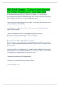 MED SURG Chapter 17 - Surgery Exam Questions and Verified Correct Answers latest 2025&ndash;2026&period;pdf