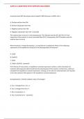 AAMC FL 4 QUESTIONS WITH COMPLETE SOLUTIONS&excl;&excl;