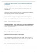 PSYC 230 UIUC EXAM 2 NEWEST 2024 NEWEST 2024 ACTUAL EXAM 200 QUESTIONS AND CORRECT DETAILED ANSWERS