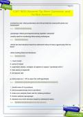 C207 WGU Keyword Tip Sheet Questions  and   Verified Answers 