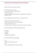 PTCB PRACTICE EXAM &num;3 QUESTIONS WITH COMPLETE SOLUTIONS 2025&excl;&excl;