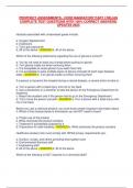PROPHECY ASSESSMENTS - CORE MANDATORY PART I RELIAS  COMPLETE TEST QUESTIONS WITH 100&percnt; CORRECT ANSWERS&vert;  UPDATES 2023