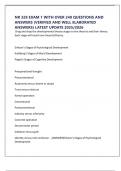 NR 328 EXAM 1 WITH OVER 240 QUESTIONS AND ANSWERS &lpar;VERIFIED AND WELL ELABORATED ANSWERS&rpar; LATEST UPDATE 2025&sol;2026