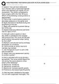 HESI PEDIATRIC TEST BANK 2025 EXIT ACTUAL EXAM 2025
