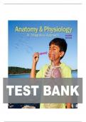 Test Bank for Anatomy & Physiology An Integrative Approach 4th Edition By Michael McKinley, Valerie O'Loughlin, Theresa Bidle (All Chapters, 100% Original Verified, A+ Grade)