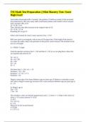 TSI Math Test Preparation &vert;&vert; Mini Mastery Test&colon; Score High Fast&excl;&excl;