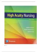 TEST BANK FOR High-Acuity Nursing 7th Edition by Kathleen Wagner&comma; Melanie Hardin-Pierce&comma; Darlene Welsh&comma; Karen Johnson ISBN&colon;978-0134459295 COMPLETE GUIDE ALL CHAPTERS COVERED 100&percnt; VERIFIED A&plus; GRADE ASSURED&excl;&excl;&excl;&excl;NEW LATEST UPDATE&excl;&excl;&excl;&excl;