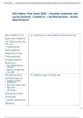 Exam &lpar;elaborations&rpar; USA History  