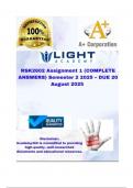 RSK2602 Assignment 1 &lpar;COMPLETE ANSWERS&rpar; Semester 2 2025 &ndash; DUE 20 August 2025 &semi;100&percnt; trusted &comma;comprehensive and complete reliable solution with clear explanation