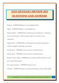 ECO 320 EXAM 1 REVIEW 2025 QUESTIONS AND ANSWERS