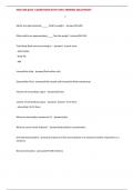 NUR 308 QUIZ 1 QUESTIONS WITH 100&percnt; VERIFIED SOLUTIONS&excl;&excl;