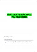 AGEC 235 PART 1 QUESTIONS WITH COMPLETE ANSWERS
