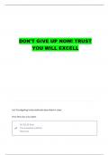 AGEC 235 EXAM 1 QUESTIONS WITH COMPLETE ANSWERS