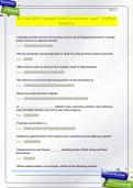 KU biol 600- sample final Questions  and  Verified  Answers 