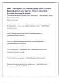 LMR - Georgette's &sol; Complete Study Guide &sol; Actual Exam Questions and Correct Answers &lpar;Verified&comma; Detailed Answers&rpar; A Grade&period;