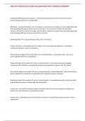 WGU D077 EXAM STUDY GUIDE 2025 QUESTIONS WITH COMPLETE ANSWERS&excl;&excl;