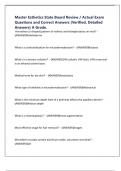 Master Esthetics State Board Review &sol; Actual Exam Questions and Correct Answers &lpar;Verified&comma; Detailed Answers&rpar; A Grade&period;