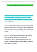 PN Comprehensive Predictor 2025 &ndash; ATI Exam &vert; Complete Questions & 100&percnt; Correct Verified Answers &vert; Graded A&plus;