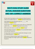 PACKAGE DEAL&colon;&colon;&colon; HVAC NOCTI EXAMS 2025&sol;2026 Q&A 100&percnt; PASS