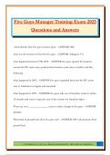Five Guys Manager Training Exam 2025 Questions and Answers