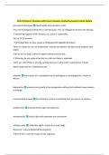 NUR 142 Exam 1 Questions with Correct Answers Verified by Experts&vert; Latest Update 