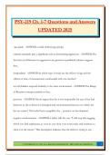 PSY-219 Ch&period; 1-7 Questions and Answers UPDATED 2025