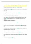 NUR 142 &lpar;Final Exam&rpar; Questions with Correct Answers Verified by Experts&vert; Latest Update 