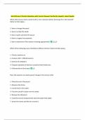 Nur142 Exam 2 Practice Questions with Correct Answers Verified by Experts&vert; Latest Update